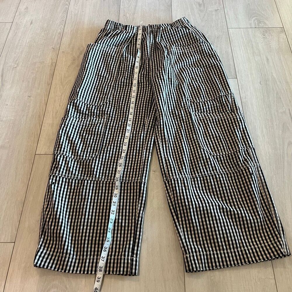 BDG Charlie Gingham Wide-Leg pants size m - Picture 2 of 12